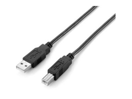 Equip USB 2.0 A-B nyomtató kábel, apa/apa, duplán árnyékolt, 3m