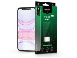 Apple iPhone XR/iPhone 11 rugalmas üveg képernyővédő fólia - MyScreen Protector Hybrid Glass Lite - átlátszó