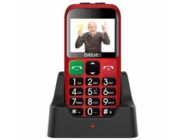 EVOLVEO EasyPhone EP-850-EBR 2,4&quot; piros mobiltelefon