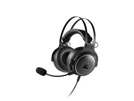 Sharkoon Fejhallgató - Skiller SGH50 (fekete mikrofon TRRS 3.5mm jack hangeroszabályzó nagy-párnás 1,1+1,5m kábel)