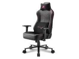 Sharkoon Gamer szék - Skiller SGS30 Black/Pink (állítható magasság állítható kartámasz szövet acél talp 130kg-ig)