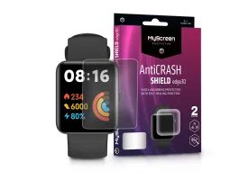 Xiaomi Redmi Watch 2 Lite ütésálló képernyővédő fólia - MyScreen Protector   AntiCrash Shield Edge3D - 2 db/csomag - átl