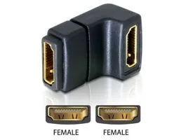 Delock adapter HDMI anya  HDMI anya 90  lefelé (65075)