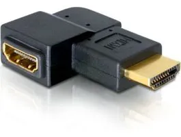 Delock adapter HDMI apa  HDMI anya 90  jobbra (65076)