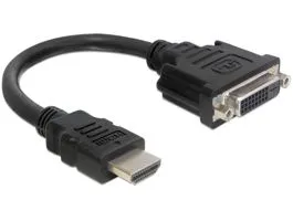 Delock Adapter HDMI apa - DVI 24+5 anya 20 cm (65327)