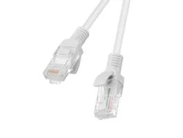LANBERG UTP Cat.5E patch kábel 0,5m szürke (PCU5-10CC-0050-S)
