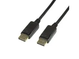 LogiLink DisplayPort kábel, DP/M-DP/M, 4K/60 Hz, fekete, 10 m (CV0077)