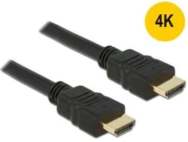 Delock High Speed HDMI-kábel típusú Ethernet   HDMI A dugós  HDMI A dugós 4K 0,5 m (84751)