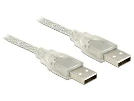 Delock USB 2.0-s kábel A-típusú csatlakozódugóval  USB 2.0-s, A-típusú csatlakozódugóval 1 m (83887)