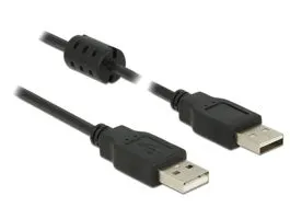 Delock USB 2.0-s kábel A-típusú csatlakozódugóval  USB 2.0-s, A-típusú csatlakozódugóval, 2,0 m, fe (84891)
