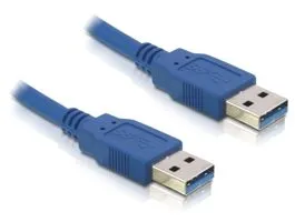 Delock USB3.0-A (apa/apa), 1 méteres kábel (82534)