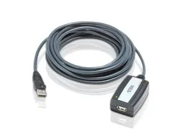 ATEN UE250 USB2.0 Extender cable 5m Black