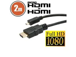 Delight HDMI kábel HDMI M - micro HDMI M 2m