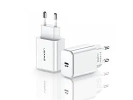 Usams CC118TC01 PD 20W Fast Travel Charger White