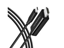 AXAGON RVC-HI14C USB-C  HDMI 1.4 cable 1,8m Black