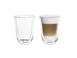 DeLonghi  latte macchiato üvegpohár, 2 db