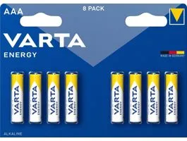Varta 4103229418 Energy AAA (LR03) alkáli mikro ceruza elem 8db/bliszter