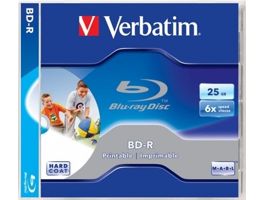VERBATIM BRV-6N  BD-R nyomtatható normál tokos Blu-Ray lemez