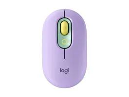 Logitech POP with emoji vezeték nélküli mentazöld egér