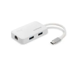 EDIMAX USB-C – 3 portos USB 3.0 Gigabit Ethernet hub (EU-4308)