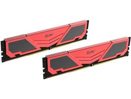 RAM DDR4 16GB (2x8) 3200MHz Team Group Elite Plus Black/Red