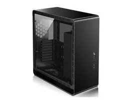 Jonsbo UMX6 E-ATX Fekete Edzett üveg + Underglow számítógépház