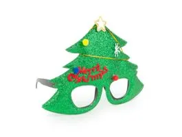 FAMILY Party szemüveg - Karácsonyfa mintával