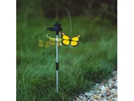 GARDENOFEDEN Szolár pillangó repkedő mozgással - 4 színben