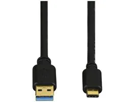 Hama ADATKÁBEL USB 3.1,  TYPE C/USB A, 0,75M (135735)