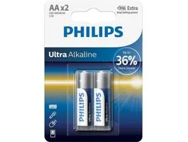 Philips ELEM ULTRA ALKALI AA 2-BLISZTER (LR6E2B/10)