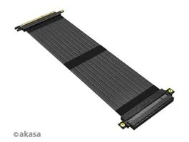 Kábel Riser Akasa PCI-express 3.0 x 16 30 cm Fekete