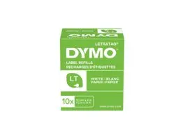 Dymo LT 4m papír fehér feliratozógép szalag