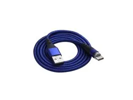 Akyga AK-USB-42 1m USB - Type C kék mágneses adat- és töltőkábel