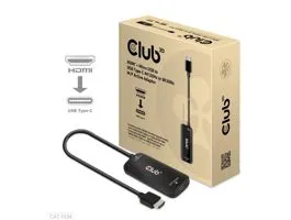 KAB Club3D HDMI + Micro USB to USB Type-C 4K120Hz or 8K30Hz Active Adapter M/F