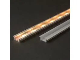 PHENOM LED alumínium profil takaró búra átlátszó 2000 mm