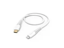 Hama 201603 FIC E3 Lightning - USB Type-C, 1,5m, fehér adatkábel