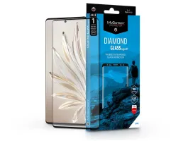 Honor 70 5G edzett üveg képernyővédő fólia ívelt kijelzőhöz - MyScreen     ProtectorDiamond Glass Edge3D - fekete