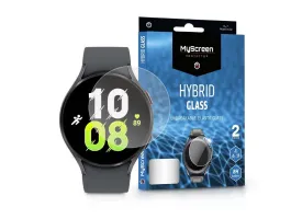 Samsung Galaxy Watch 5 (44 mm) rugalmas üveg képernyővédő fólia - MyScreen   Protector Hybrid Glass - 2 db/csomag - átlá