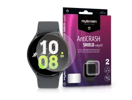 Samsung Galaxy Watch 5 (44 mm) ütésálló képernyővédő fólia - MyScreen Protector AntiCrash Shield Edge3D - 2 db/csomag -