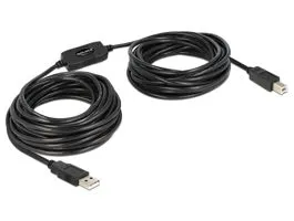 DeLock Cable USB 2.0 Type-A male  USB 2.0 Type-B male 11m