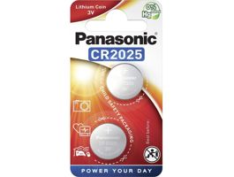 Panasonic CR2025 3V lítium gombelem 2db/csomag