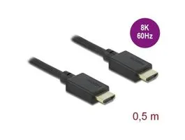 DeLock  High Speed HDMI Cable 48 Gbps 8K 60Hz 0,5m
