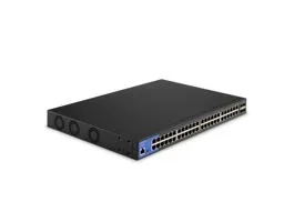 Linksys LGS352MPC 48x GbE PoE+ LAN 4x SFP+ port L3 menedzselhető PoE+ switch