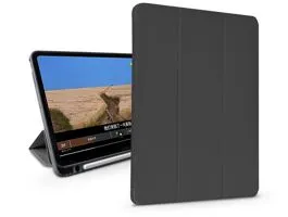 Apple iPad Pro 12.9 (2020/2021/2022) tablet tok (Smart Case) on/off funkcióval, Apple Pencil tartóval, mágneses töltővel
