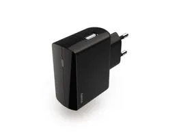 Hama 183258 USB 2,4A fekete hálózati töltő