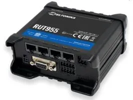 Teltonika RUT955 3x10/100Mbps LAN 2xminiSIM 4G/LTE CAT4 Vezeték nélküli ipari router