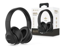 Devia Wireless Bluetooth sztereó fejhallgató beépített mikrofonnal - Devia   Kintone Series Wireless Headphones V2 - fek