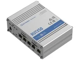Teltonika RUTX50 4xGbE LAN 2xminiSIM 5G Dual Band Vezeték nélküli Gigabit ipari router