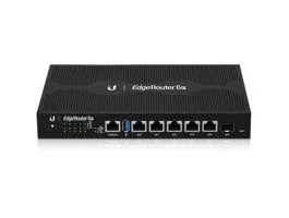 LAN/WIFI Ubiquiti EdgeRouter ER-6P, gigabites, 5x PoE port,  1x SFP, 1x USB 3.0