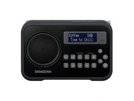 Sangean DPR-67 DAB+/FM-RDS fekete digitális rádióvevő